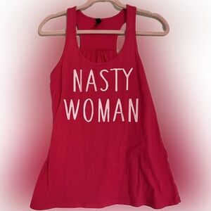 Nasty woman tank